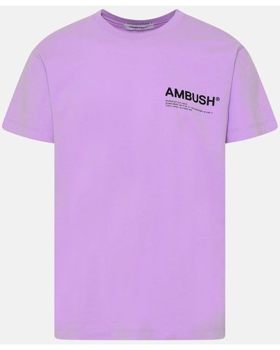 Ambush Lilac Cotton Workshop T-shirt - Purple