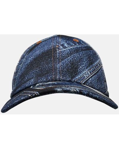 Moschino Jeans Cotton Hat - Blue