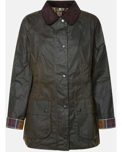 Barbour Giacca Classic Beadnell - Gray