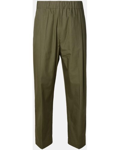 Laneus Army Cotton Pants - Green