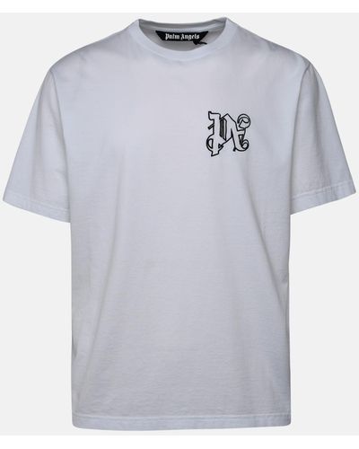 Palm Angels Cotton T-shirt - Gray