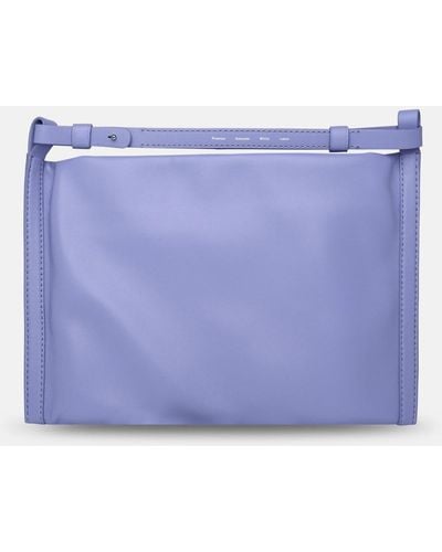 Proenza Schouler Lilac Leather Minetta Bag - Blue