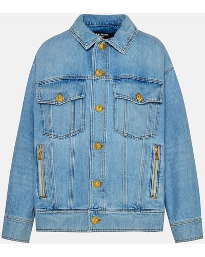 Balmain Jean and denim jackets for Women | Online Sale up to 60% off | Lyst