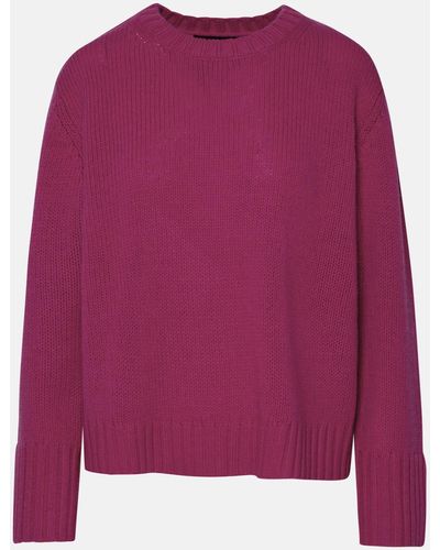 360cashmere 'karine' Sweater In Cashmere Blend - Purple