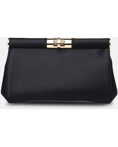 Dolce & Gabbana Silk Blend Bag - Black