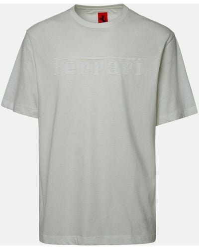 Ferrari Cotton T-shirt - Gray