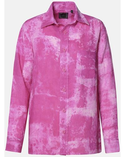 Destin Linen Shirt - Pink
