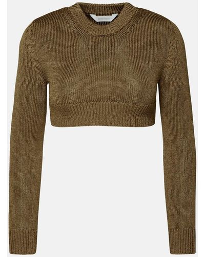 Palm Angels Polyester Sweater - Green