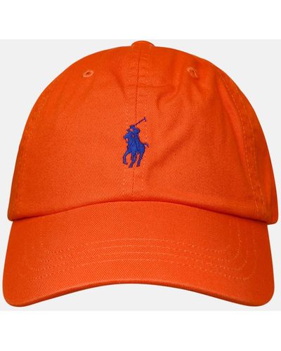 Polo Ralph Lauren Cotton Hat - Orange