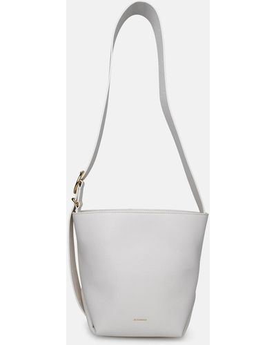 Jil Sander Leather Bag - White
