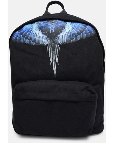 Marcelo Burlon Nylon Wings Backpack - Black