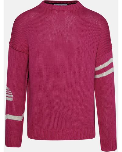 Avril 8790 x Formichetti Two-color Cotton Sweater - Pink