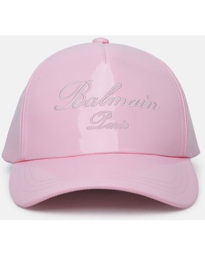 Balmain Polyester Cap - Pink