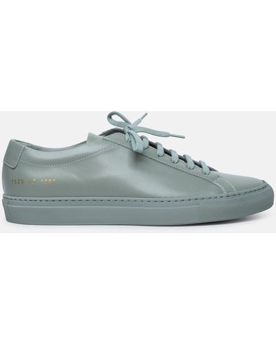 Common Projects 'original Achilles' Vintage Leather Sneakers - Green