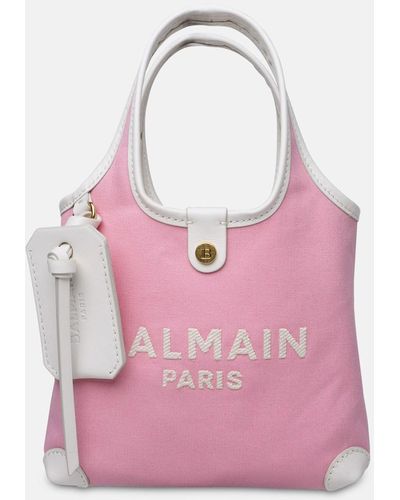 Balmain 'b-army' Tela Bag - Pink