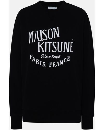 Maison Kitsuné Maison Kitsuné Cotton Sweatshirt - Black