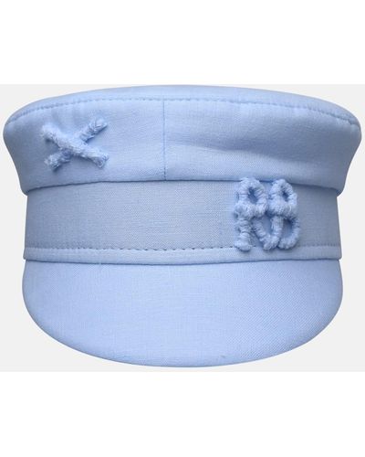 Ruslan Baginskiy Linen Hat - Blue