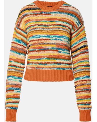 Alanui Linen Blend Sweater - Multicolor