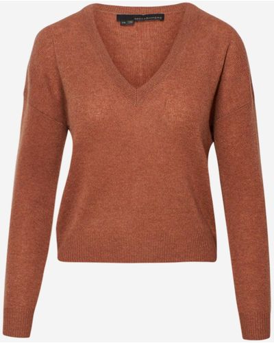 360cashmere Cashmere Alexandria Sweater - Orange