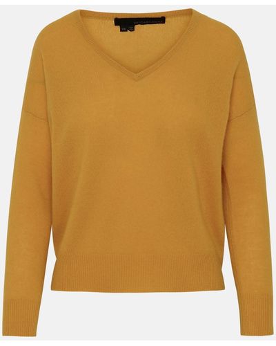 360cashmere Cashmere Tegan Sweater - Yellow