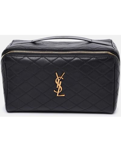 YSL Makeup Bag, Yves Saint Laurent Beaute Trousse Cosmetic Bag, How to  Use it