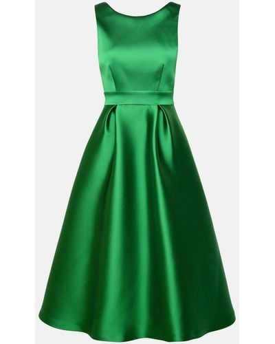P.A.R.O.S.H. 'papavero' Polyester Blend Dress - Green