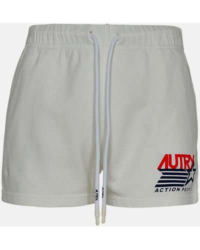 Autry Cotton Shorts - Gray