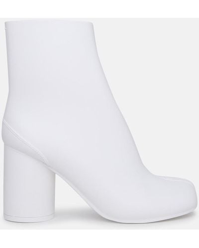 Maison Margiela Rubber Tabi Ankle Boot - White