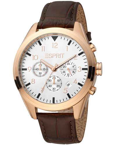 Esprit Rose Gold Watches - Metallic