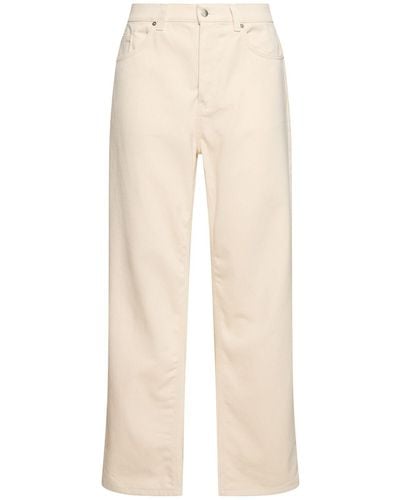 Axel Arigato Zine Relaxed Cotton Denim Jeans - Natural