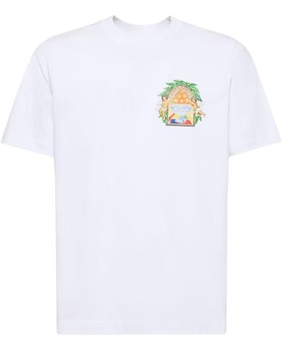 Casablancabrand T-shirt "triomphe D'orange" - Weiß