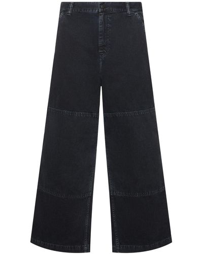 Carhartt Garrison Stone Dyed Denim Jeans - Blue
