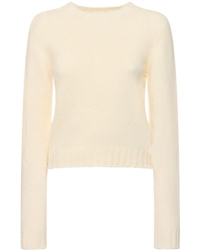 Palm Angels Suéter de lana con logo - Neutro