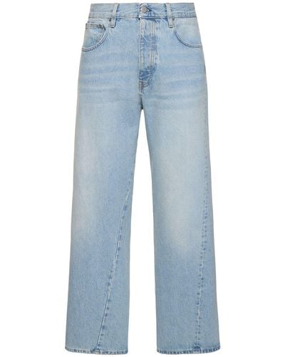 sunflower Jeans larghi in denim l32 - Blu