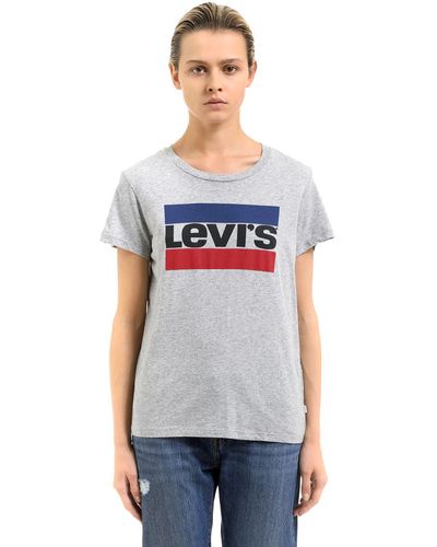 Levi's Perfect Graphic Logo T-shirt - Grey