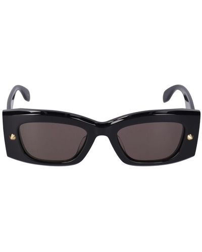 Alexander McQueen Gafas de sol am0426s de acetato - Negro