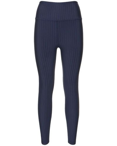  Beyond Yoga Side Panel Long Leggings, Navy, X-Small : Clothing,  Shoes & Jewelry