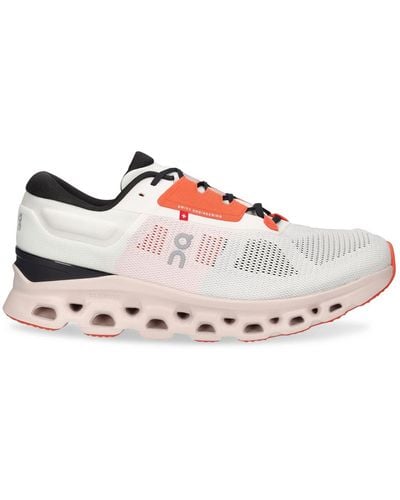 On Shoes Sneakers "cloudstratus 3" - Pink