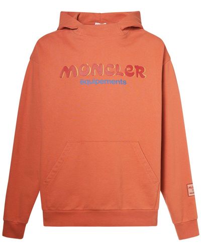 Moncler Genius Baumwoll-hoodie "moncler X Salehe Bembury" - Orange