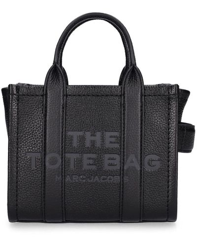 Marc Jacobs The leather small tote e tasche - Schwarz