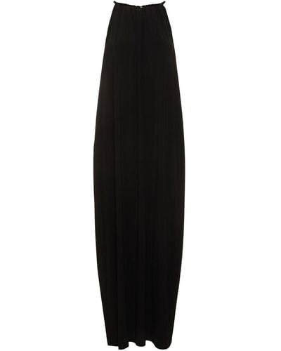 Max Mara Garda ビスコースジャージードレス - ブラック