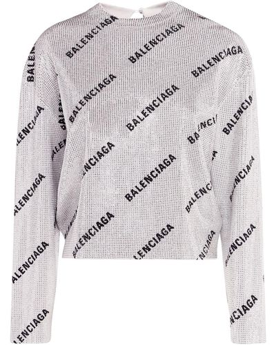 Balenciaga ミニロゴセーター - マルチカラー