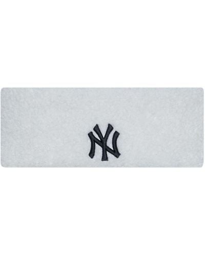 KTZ New York Yankees Teddy Headband - Grey