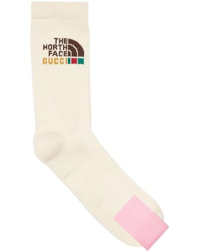 Gucci X The North Face Cotton Blend Socks - White