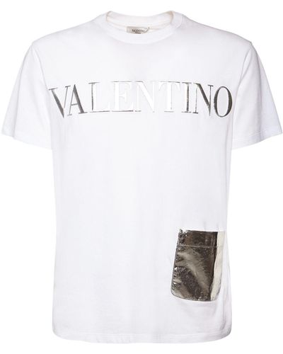 Valentino コットンジャージーtシャツ - ホワイト