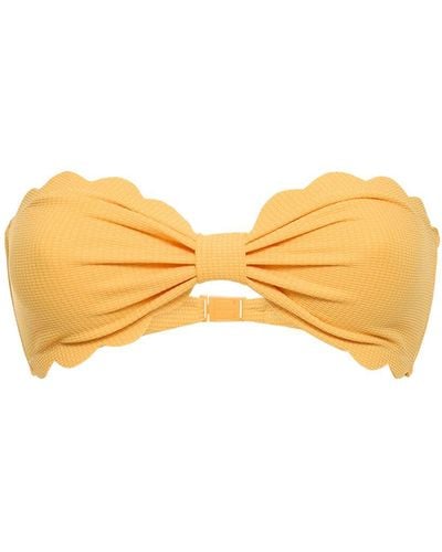 Marysia Swim Antibes Bandeau Bikini Top - Yellow