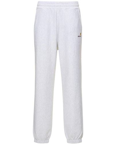 Carhartt Pantalones deportivos de algodón - Blanco