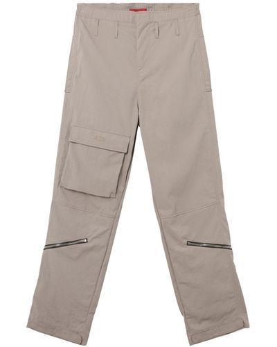 424 Pantalones Cargo De Nylon - Neutro