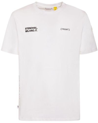 Moncler Genius Moncler X Frgmt Cotton Jersey T-Shirt - White