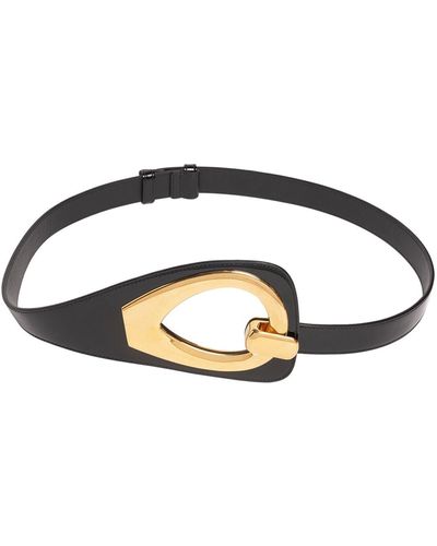 Tom Ford Hera Patent Leather Belt - Brown